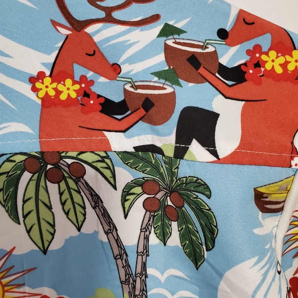 SSLR Christmas Button up Shirt - Picture 14 of 16